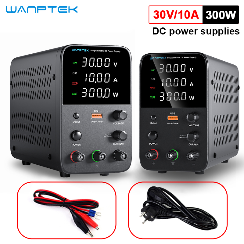 Programmable Dc Power Supply 30V 10A - Wanptek – alimentation cc Programmable WPS3010H,