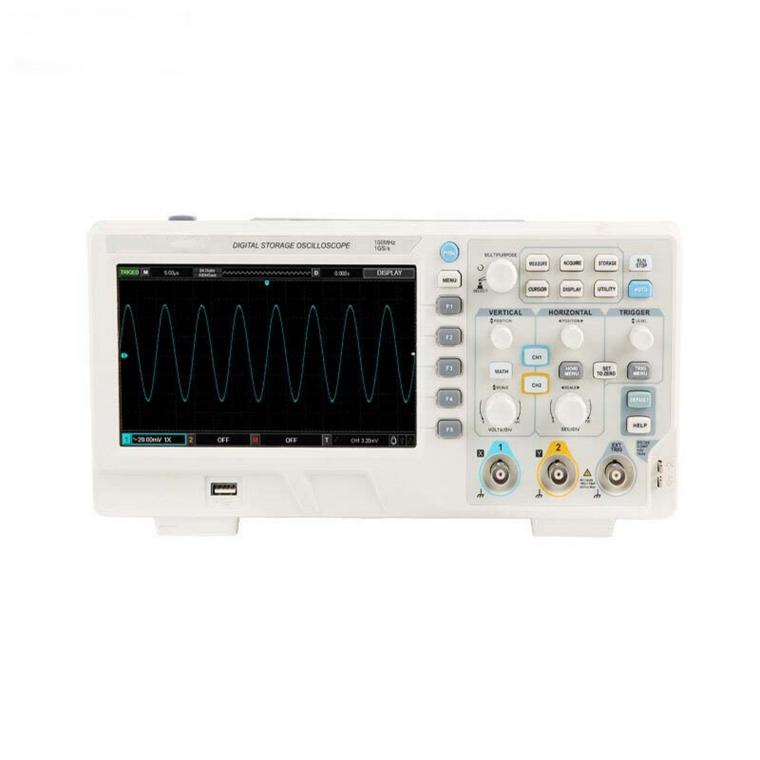 Digital Storage Oscilloscope 100Mhz - Oscilloscope numérique à mémoire 2 canaux