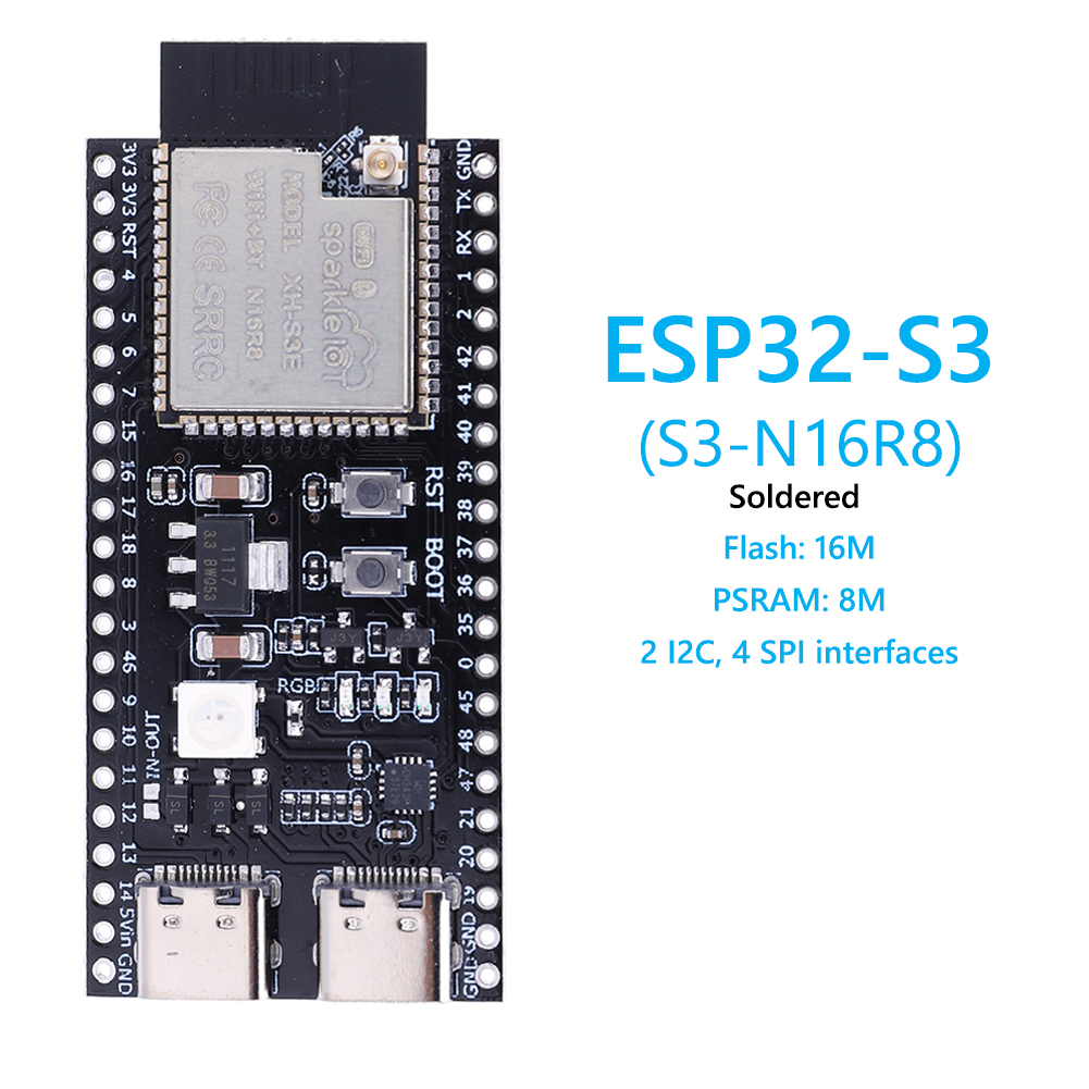 Esp32 S3 Development Board Lot - Carte de développement ESP32 S3 avec