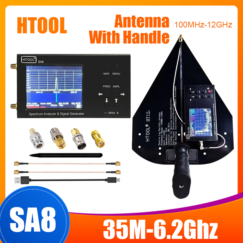 Signal Generator Spectrum Analyzer - Analyseur de spectre HTOOL SA8, générateur