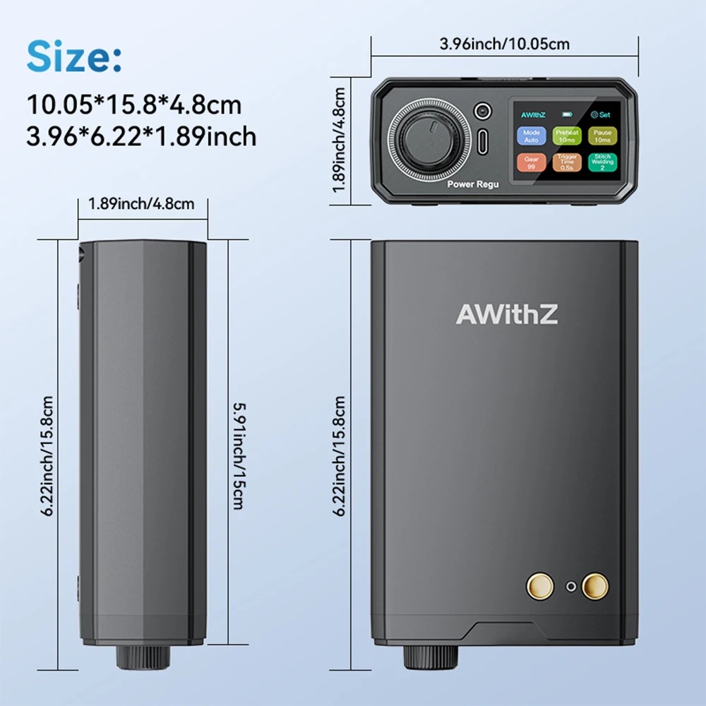 Spot Welder 18650 Battery Pack - Awithz UK3 Soudeuse à points portable
