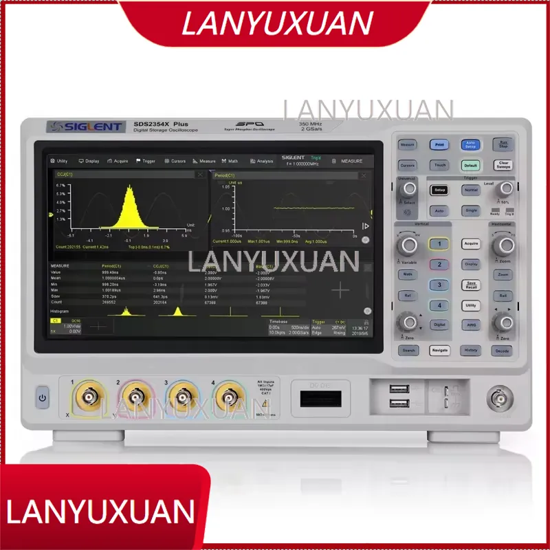 Digital Storage Oscilloscope 100Mhz - Oscilloscopes numériques SDS2104XPLUS/SDS2204XPLUS/SDS2354XPLUS/SDS2504XPLUS avec largeurs de