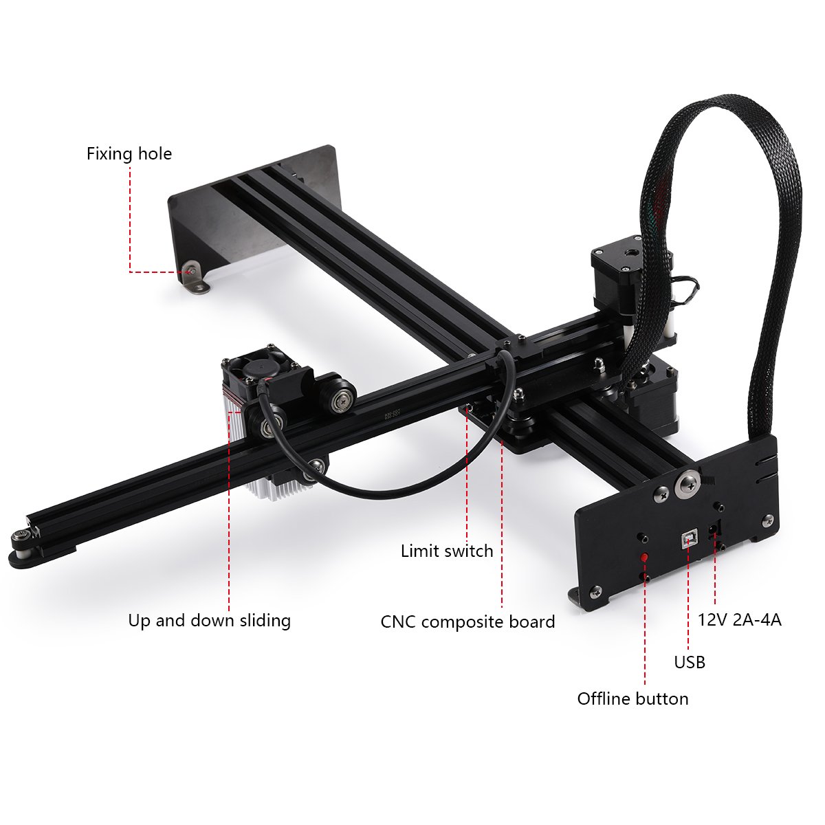 NEJE 3 PLUS N40630 30w 420x255 - Mini Laser Engraver Cnc Router avis et prix