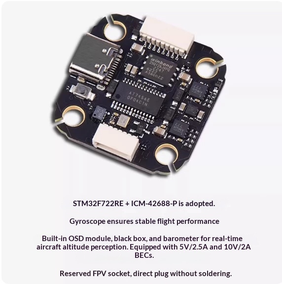 JHEMCU F722 NOXE F7 Flight Con - Fpv Flight Controller F7 Stack 60A avis et prix