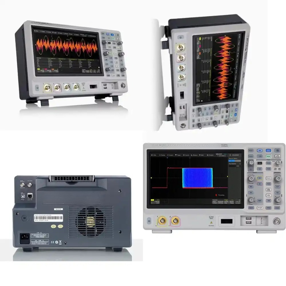 Oscilloscope numérique à 4 can - Digital Storage Oscilloscope 100Mhz avis et prix