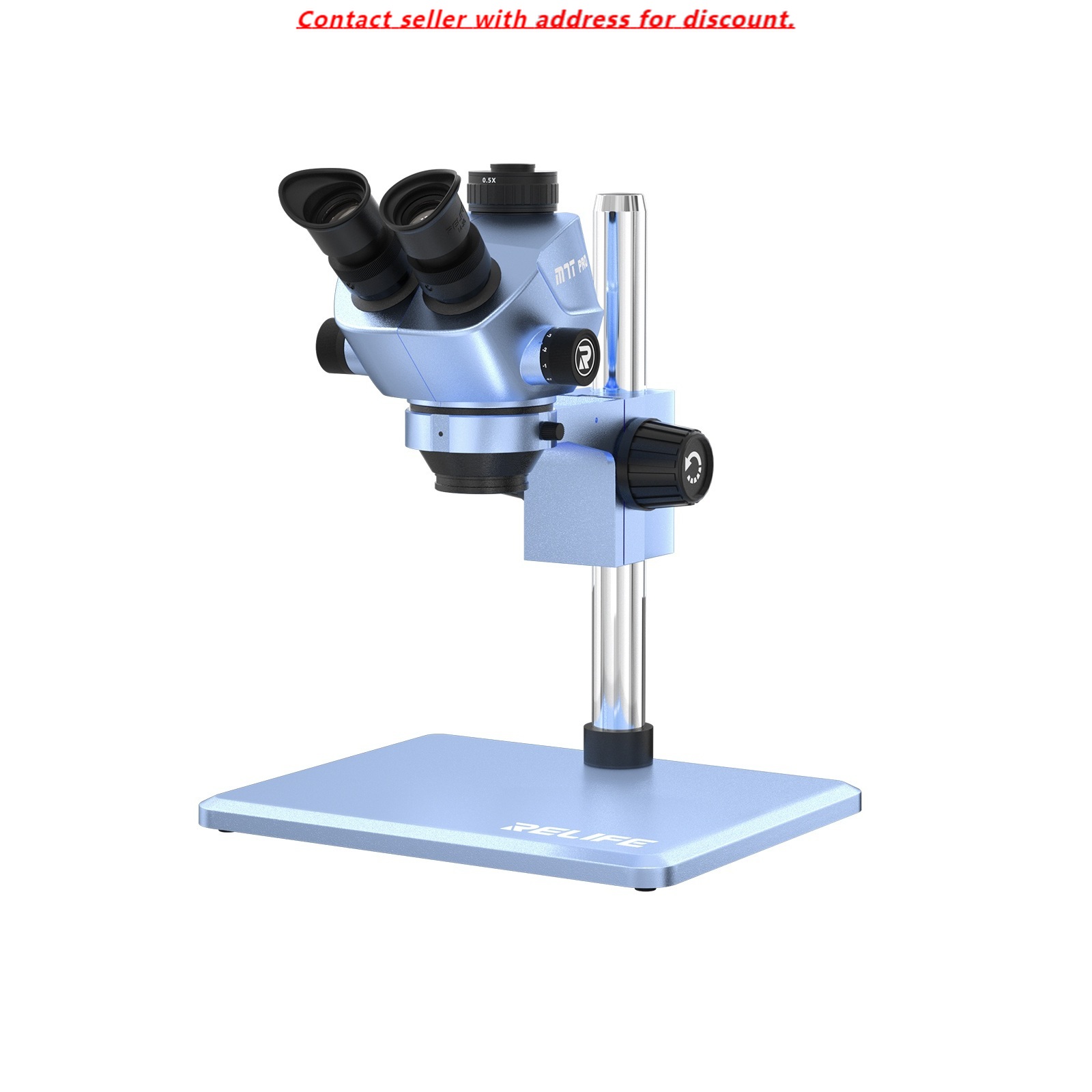 RELIFE RL-M7T Pro-B11 Microsco - Stereo Trinocular Microscope Pcb avis et prix
