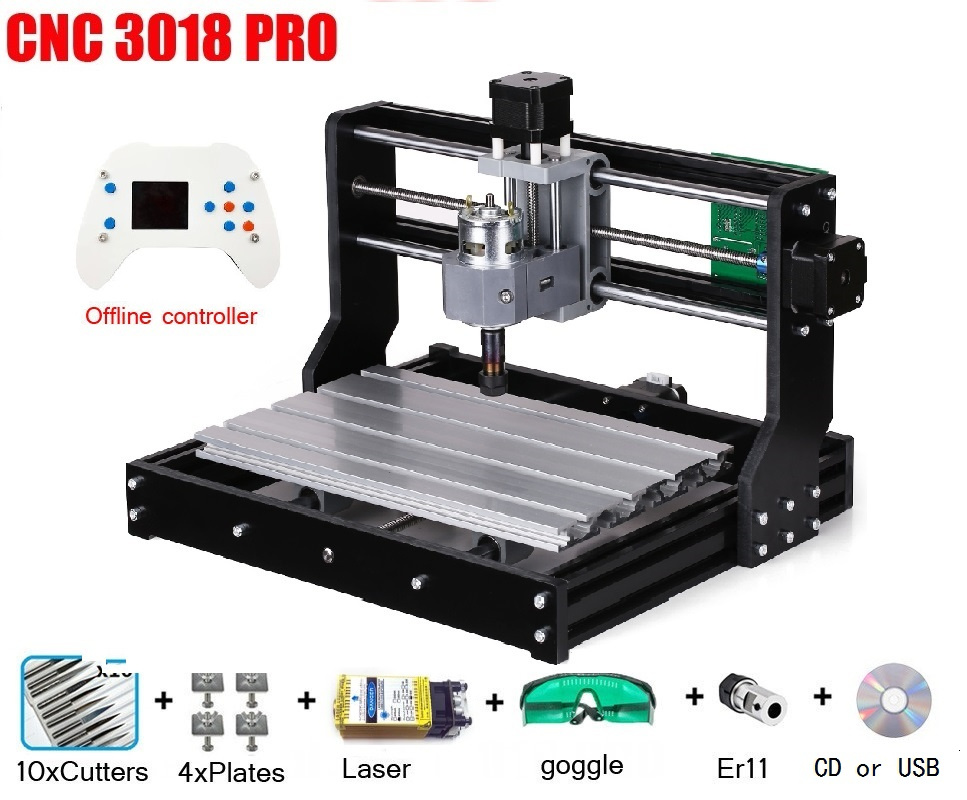 Graveur laser CNC 3018 PRO, ma - Mini Laser Engraver Cnc Router avis et prix