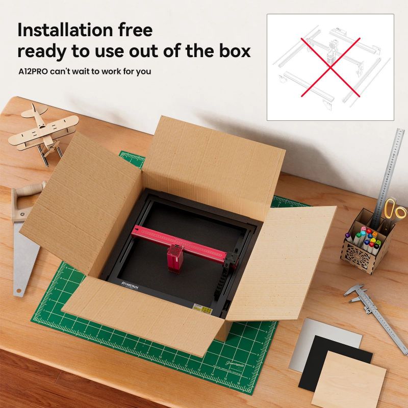 Atomstack Horizon X6 Dock Pro, - Mini Laser Engraver Cnc Router avis et prix