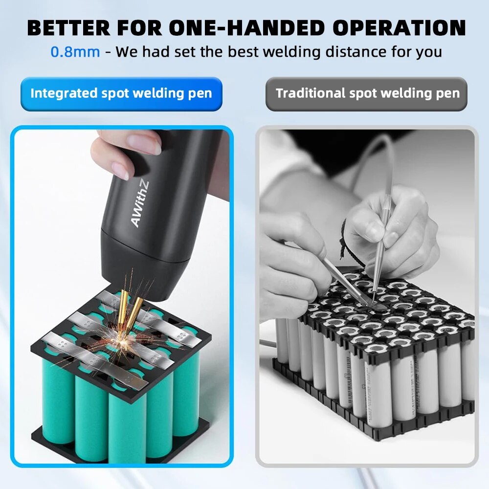 Awithz Portable batterie soude - Spot Welder 18650 Battery Pack avis et prix