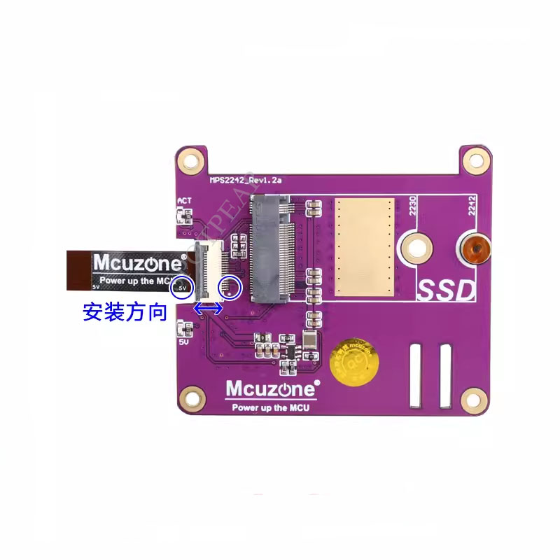 Câble PCIE FPC Raspberry Pi 5  - Raspberry Pi 5 8Gb Kit avis et prix