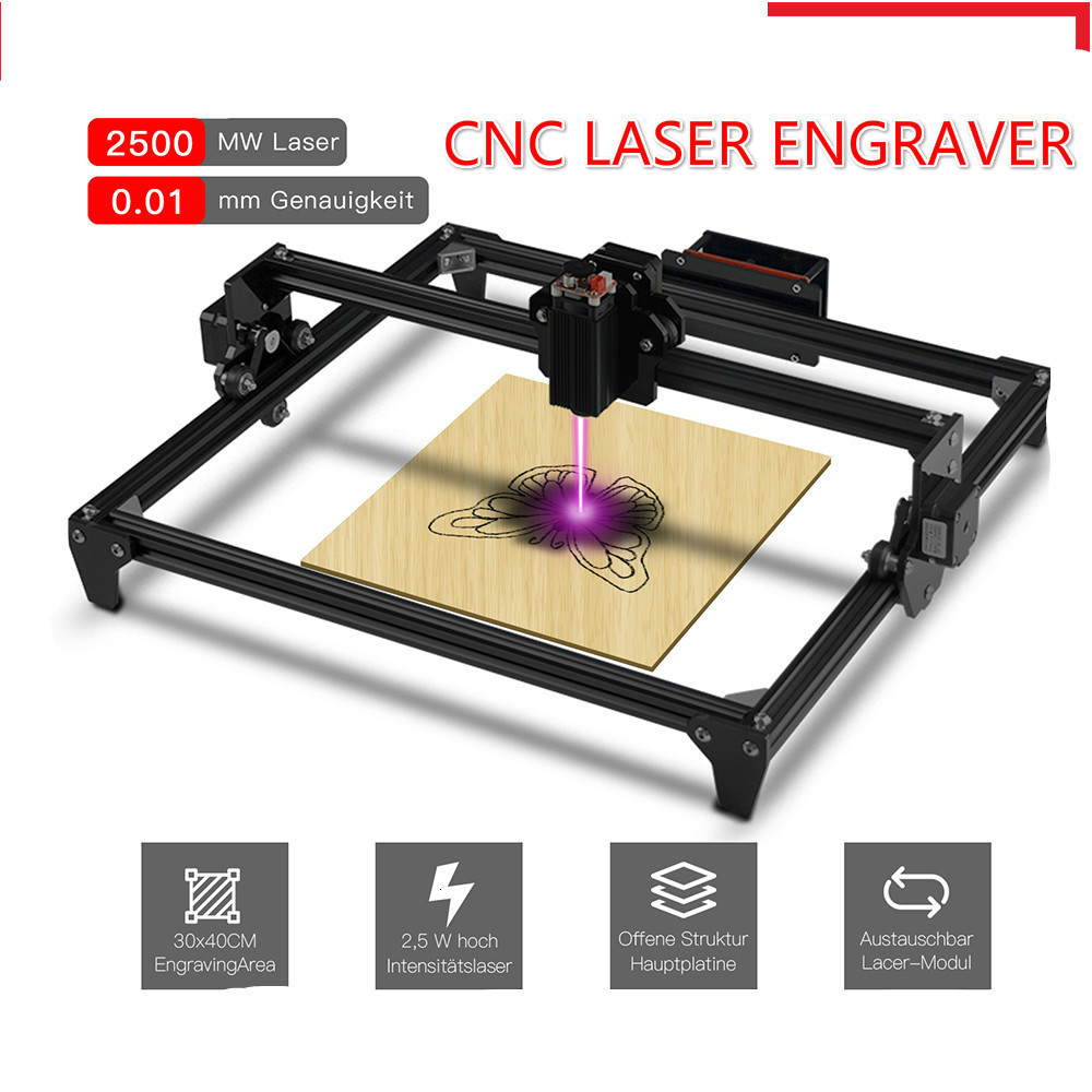 30*40 cm Mini 2500 MW CNC Mach - Mini Laser Engraver Cnc Router avis et prix