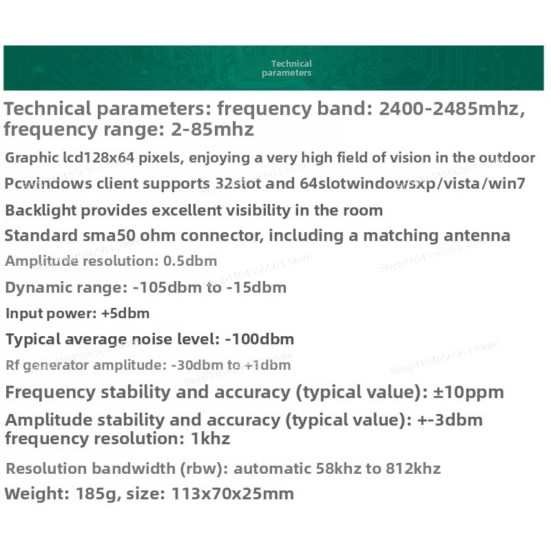 Générateur de signaux RF Explo - Signal Generator Spectrum Analyzer avis et prix